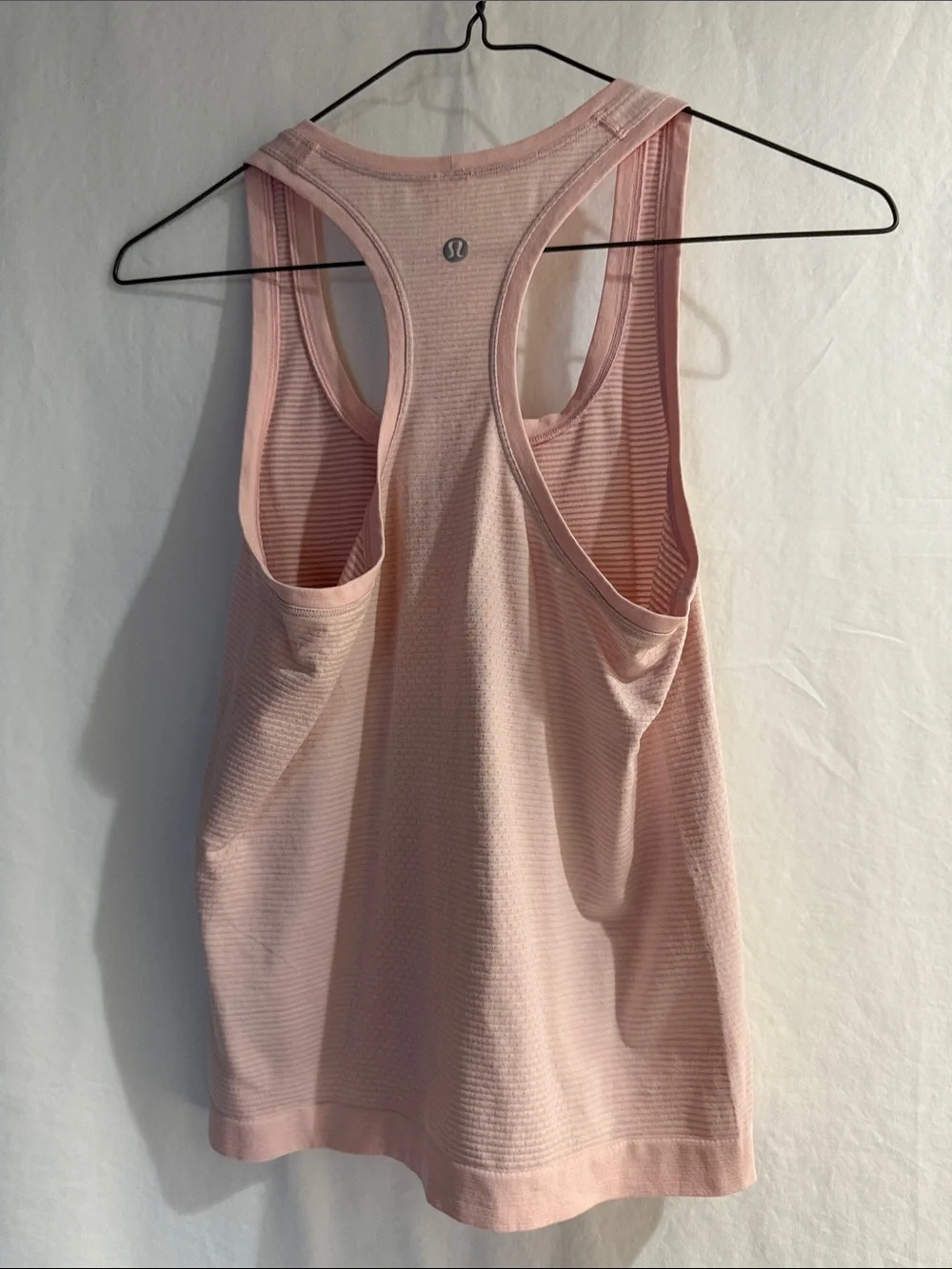 Lululemon Women's Racerback Tank Top in Light Pink Size 4